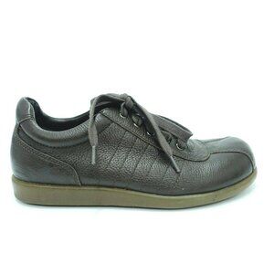 Nicole Club Fashion Sneakers Men Size 8 Brown Leather